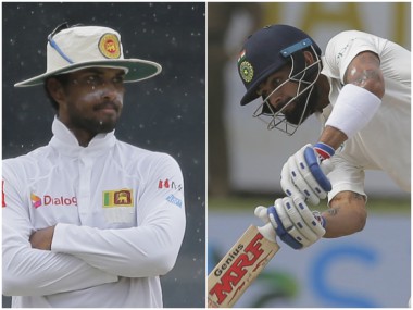 Highlights India vs Sri Lanka 2017, 2nd Test, Day 1: Hosts finish day on commanding 344/3 Highlights India vs Sri Lanka 2017, 2nd Test, Day 1: Hosts finish day on commanding 344/3