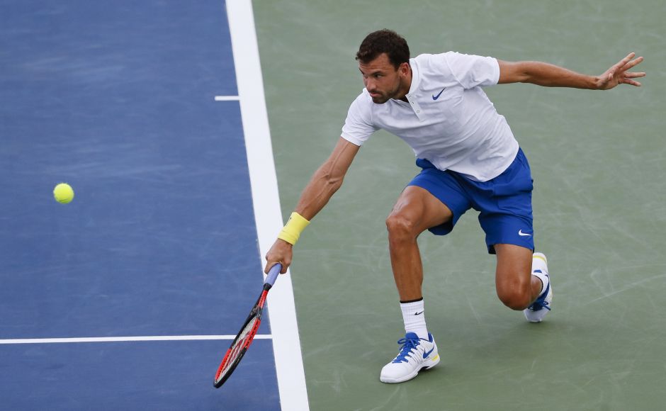 Grigor Dimitrov gave Nick Kyrgios only two break chances and the Australian failed to convert either during the 1-hour, 25-minute men's singles final. AP Grigor Dimitrov gave Nick Kyrgios only two break chances and the Australian failed to convert either during the 1-hour, 25-minute men's singles final. AP