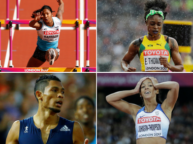 IAAF World Athletics Championships 2017: Wayde van Niekerk, Elaine Thompson and Indians in action on Day 3 IAAF World Athletics Championships 2017: Wayde van Niekerk, Elaine Thompson and Indians in action on Day 3