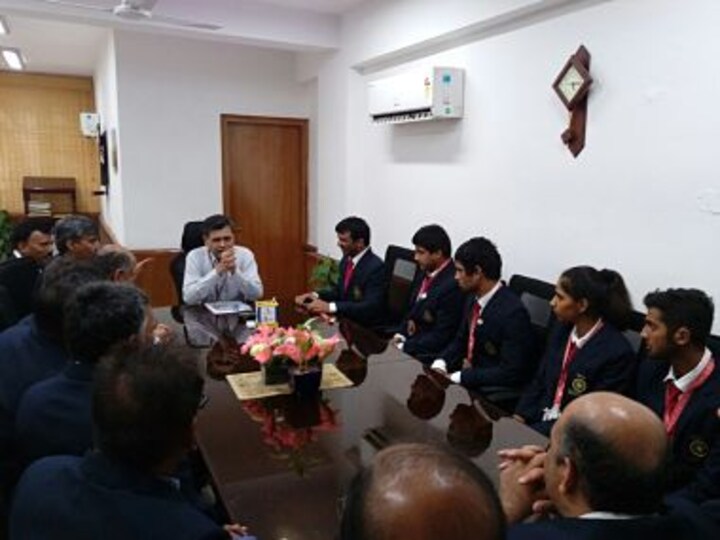 Protesting Deaflympians demand equal treatment as para-athletes from Sports Ministry