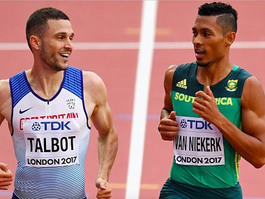 IAAF World Athletics Championships 2017: Wayde van Niekerk cruises into 200 metres semi-final IAAF World Athletics Championships 2017: Wayde van Niekerk cruises into 200 metres semi-final