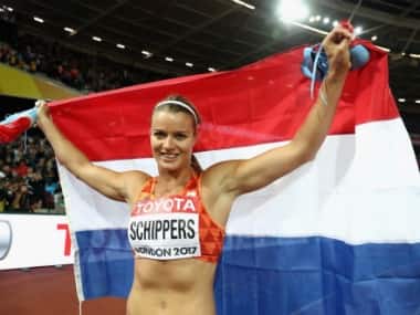 Dutch Sprinter Dafne Schippers‏ retains her 200m crown at IAAF World Championships. Twitter/@dafneschippers