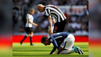 Premier League: Tottenham Hotspur's Dele Alli says there was no need to react to Jonjo Shelvey's stamp