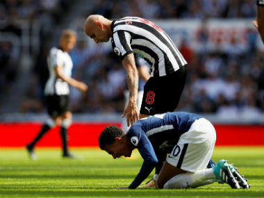 Premier League: Tottenham Hotspur's Dele Alli says there was no need to react to Jonjo Shelvey's stamp Premier League: Tottenham Hotspur's Dele Alli says there was no need to react to Jonjo Shelvey's stamp