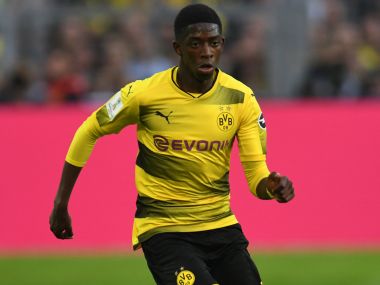 Dortmund's French midfielder Ousmane Dembelé. AFP