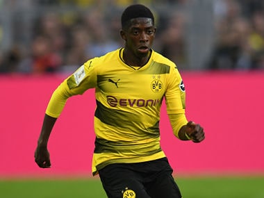 File image of Dortmund's Ousmane Dembele. AFP