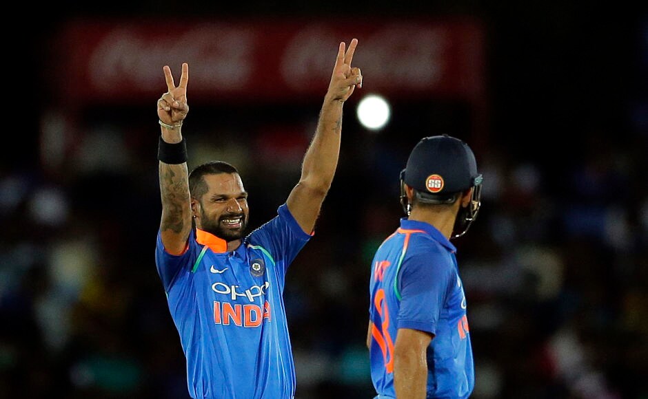 The celebrations continued in the Indian camp as visitors beat hosts by 9 wickets to take 1-0 lead in the 5-match series. AP The celebrations continued in the Indian camp as visitors beat hosts by 9 wickets to take 1-0 lead in the 5-match series. AP