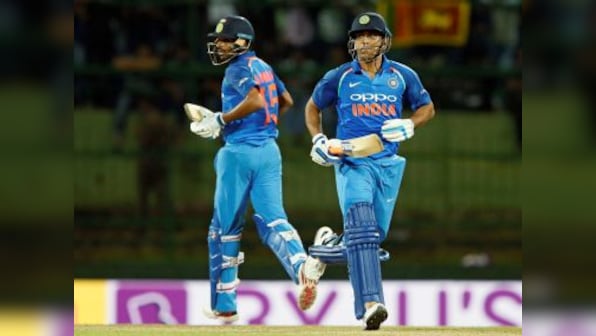 India vs Sri Lanka: Ms Dhoni, Bhuvneshwar Kumar's calm partnership guides their team home in tense chase