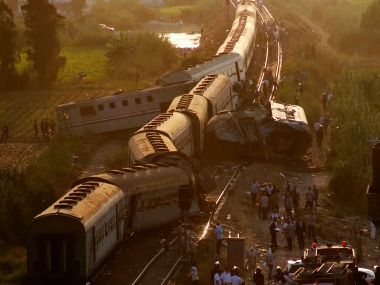 Egypt rail accident: Railway authority chief resigns as 41 killed in Alexandria; drivers detained Egypt rail accident: Railway authority chief resigns as 41 killed in Alexandria; drivers detained