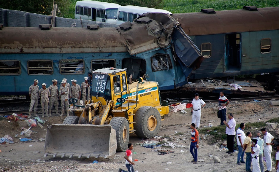 The accident also wounded 132 people, with 79 being discharged after treatment while 53 remained in hospital on Saturday, health minister Ahmed Emad el-Din Rady said. AP The accident also wounded 132 people, with 79 being discharged after treatment while 53 remained in hospital on Saturday, health minister Ahmed Emad el-Din Rady said. AP