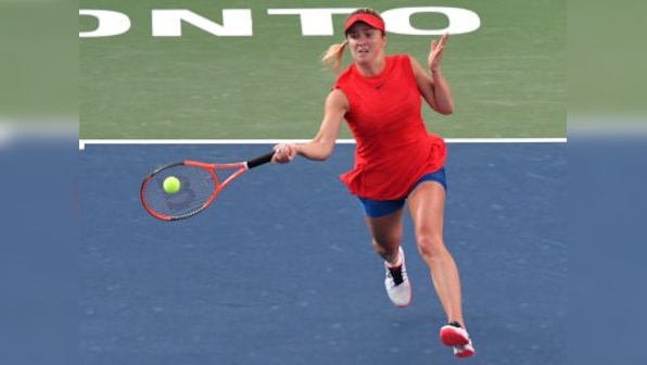 Canadian Open: Elina Svitolina routs Simona Halep to set up final against Caroline Wozniacki