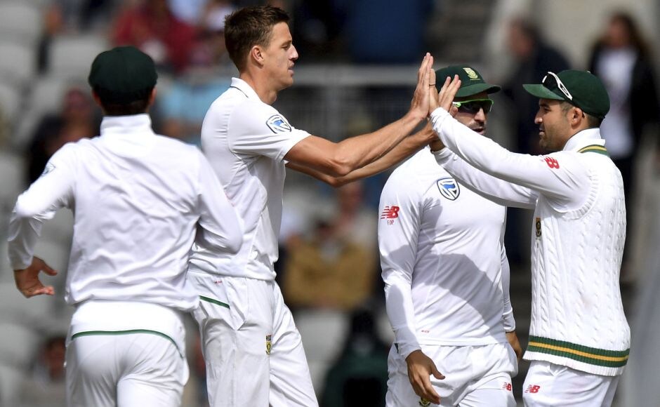 England were all out for 243 in the 2nd innings early on Day 4 at Old Trafford with Morne Morkel finishing with figures of 4-41. AP England were all out for 243 in the 2nd innings early on Day 4 at Old Trafford with Morne Morkel finishing with figures of 4-41. AP