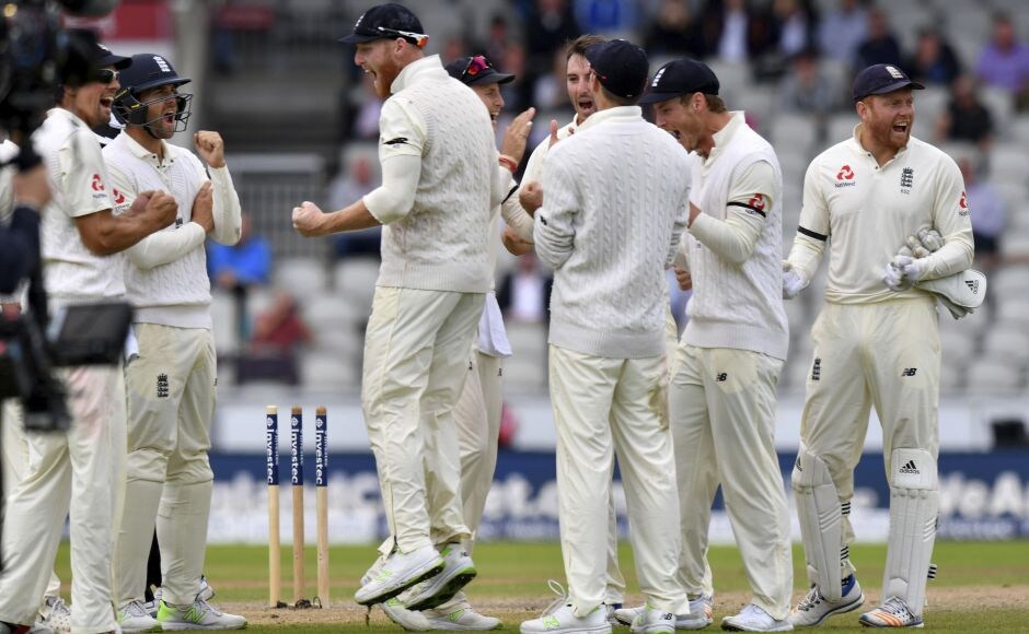 Temba Bavuma was dismissed cheaply on review off the bowling of Toby Roland-Jones for 12 and South Africa were left reeling at 3-40. AP Temba Bavuma was dismissed cheaply on review off the bowling of Toby Roland-Jones for 12 and South Africa were left reeling at 3-40. AP