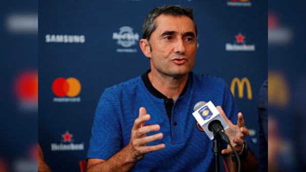 La Liga: Coach Ernesto Valverde says Barcelona win was vital to help lift spirits in Catalan capital after attack