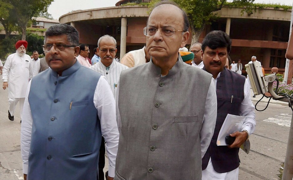 BJP was left embarrassed after a united Opposition ensured the passage of amendments to a Constitution amendment bill on backward classes. BJP could muster 52 votes despite NDA's on paper strength of 78 and the party issuing a three-line whip on Monday. PTI BJP was left embarrassed after a united Opposition ensured the passage of amendments to a Constitution amendment bill on backward classes. BJP could muster 52 votes despite NDA's on paper strength of 78 and the party issuing a three-line whip on Monday. PTI