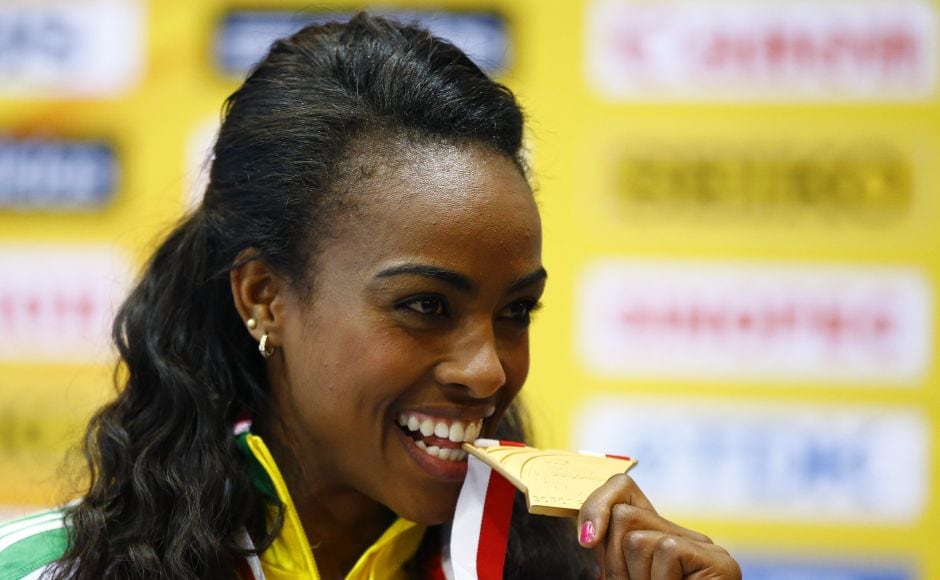 Ethiopia’s Genzebe Dibaba was named Laureus World Sportswoman of the Year after breaking three world records in different events in two weeks (1500m, 3000m, two-mile indoor events). Reuters Ethiopia’s Genzebe Dibaba was named Laureus World Sportswoman of the Year after breaking three world records in different events in two weeks (1500m, 3000m, two-mile indoor events). Reuters