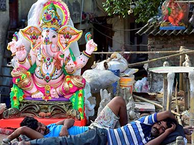 Ganesh Chaturthi: With five days left, Mumbai mandaps anxiously await BMC nod to erect pandals Ganesh Chaturthi: With five days left, Mumbai mandaps anxiously await BMC nod to erect pandals