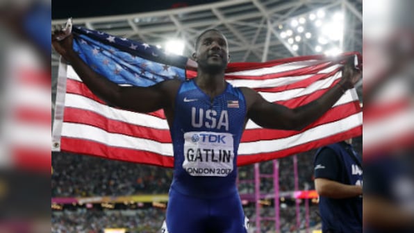 IAAF World Athletics Championships 2017: Justin Gatlin's father asks hostile fans to lay off his son