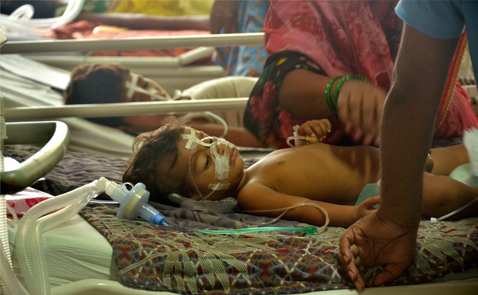Since 12 August, six new encephalitis deaths have been registered at the state-run Gorakhpur hospital. Chief Minister Yogi Adityanath denied that the deaths over the last week were due to lack of oxygen supply and instead attributed them to encephalitis, a disease that is endemic to the state. PTI Since 12 August, six new encephalitis deaths have been registered at the state-run Gorakhpur hospital. Chief Minister Yogi Adityanath denied that the deaths over the last week were due to lack of oxygen supply and instead attributed them to encephalitis, a disease that is endemic to the state. PTI