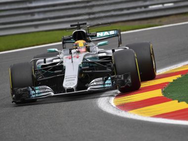 Belgian Grand Prix: Lewis Hamilton tops second practice, finishes ahead of Kimi Raikkonen Belgian Grand Prix: Lewis Hamilton tops second practice, finishes ahead of Kimi Raikkonen