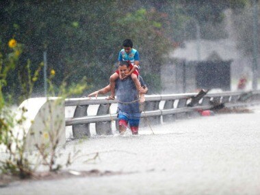 Emergency services are working around the clock to help residents of Houston and nearby areas. AP
