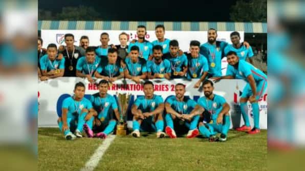 Tri-nation series: India win tournament despite being held to draw by lower-ranked St Kitts and Nevis