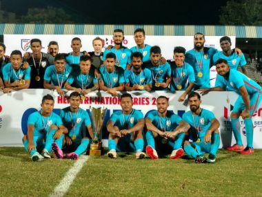 Tri-nation series: India win tournament despite being held to draw by lower-ranked St Kitts and Nevis Tri-nation series: India win tournament despite being held to draw by lower-ranked St Kitts and Nevis