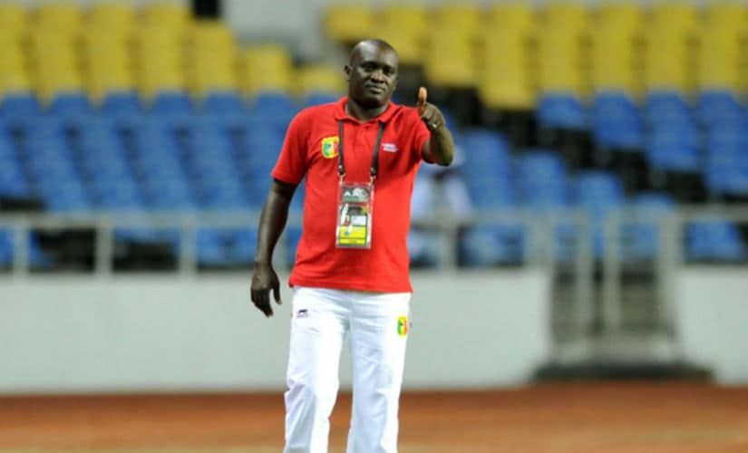 The U-17 head coach of the Mali national team, Jonas Komla. Credit: FIFA.com