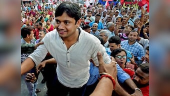 Three injured in scuffle in Kanhaiya Kumar-led AISF rally in Kolkata