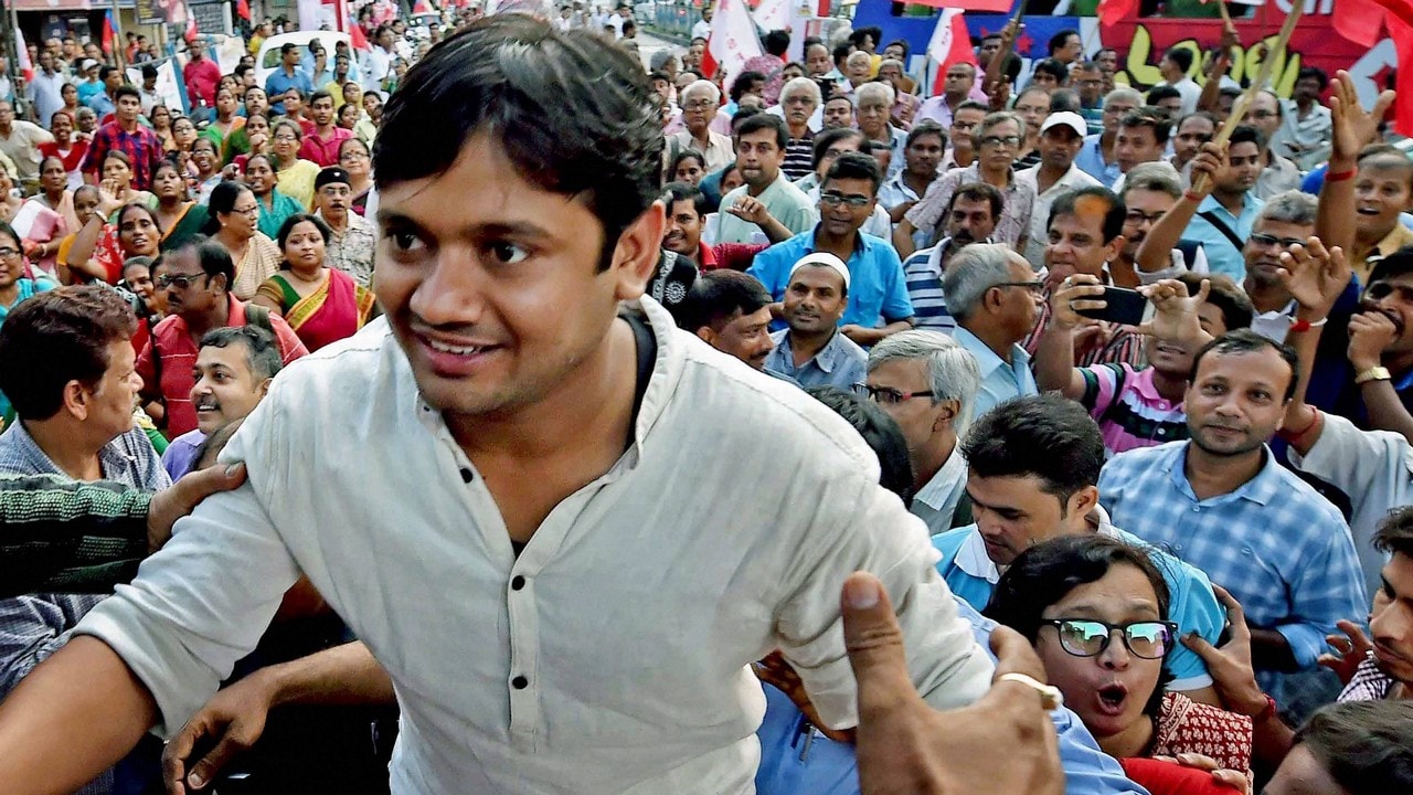 Cpi Fields Kanhaiya Kumar From Begusarai Seat After Bihar Coalition Snub Ex Jnusu President To Face Bjp S Giriraj Singh Politics News Firstpost