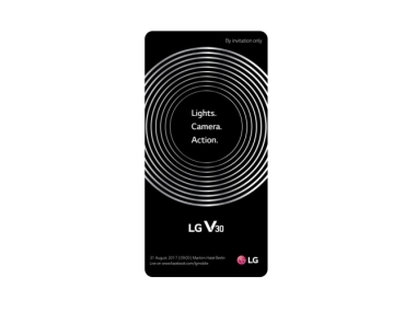 LG is sending out official invites for the launch event of V30 scheduled for August 31 LG is sending out official invites for the launch event of V30 scheduled for August 31