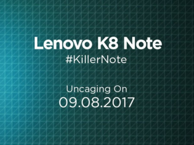 Lenovo K8 Note with dual camera, stock Android to go on sale on 18 August at Rs 12,999 on Amazon Lenovo K8 Note with dual camera, stock Android to go on sale on 18 August at Rs 12,999 on Amazon