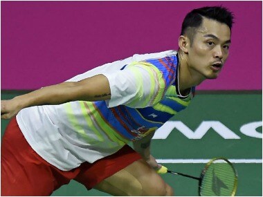 Lin Dan almost dozes off on court due to jet-lag during Chinese ...