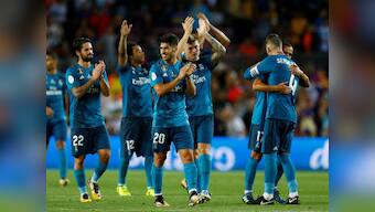 Spanish Super Cup: Cristiano Ronaldo sent off in Real Madrid's win over Barcelona in first leg