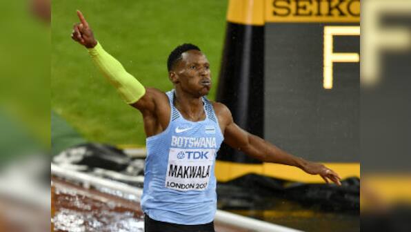 IAAF World Athletics Championships 2017: Isaac Makwala rebounds from illness to qualify for 200m final