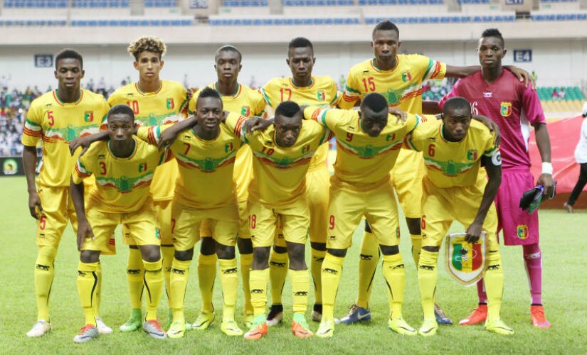 The U-17 national team of Mali. Credit: CAFOnline