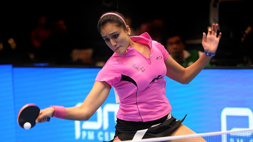 Manika Batra is India's highest ranked women's player in the world at 104. Getty