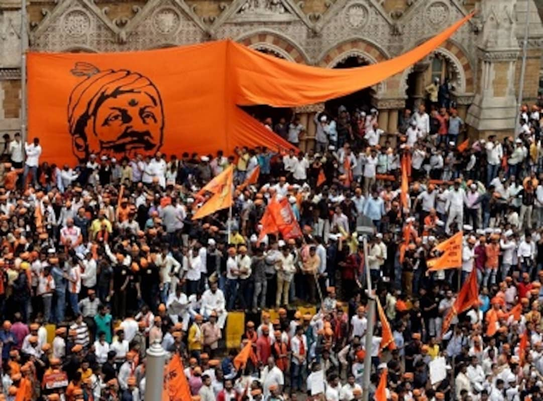 Maratha Kranti Morcha: Sambhaji Raje, Nitesh Rane hijack rally; BJP sends  protesters home with rehashed promises-India News , Firstpost