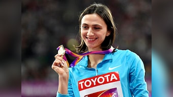 IAAF World Athletics Championships 2017: Maria Lasitskene retains high jump title, Johannes Vetter wins javelin gold