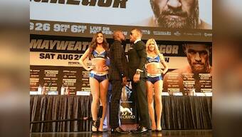 Floyd Mayweather issues warning to Conor McGregor in subdued final press conference ahead of super fight