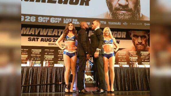 Floyd Mayweather issues warning to Conor McGregor in subdued final press conference ahead of super fight