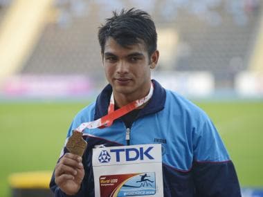 File image of Neeraj Chopra. AFP