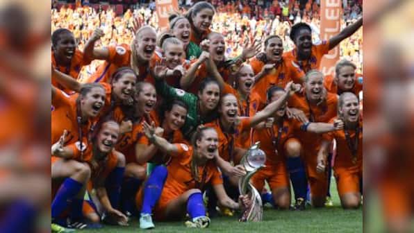 Women's Euro 2017: Netherlands clinch title for first time with dominating win over Denmark