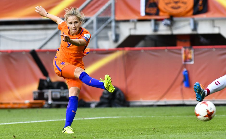 Sherida Spitse scored a free kick early in the second half before Vivianne Miedema put the result beyond doubt with a brilliant run and finish in the 89th minute. AP Sherida Spitse scored a free kick early in the second half before Vivianne Miedema put the result beyond doubt with a brilliant run and finish in the 89th minute. AP