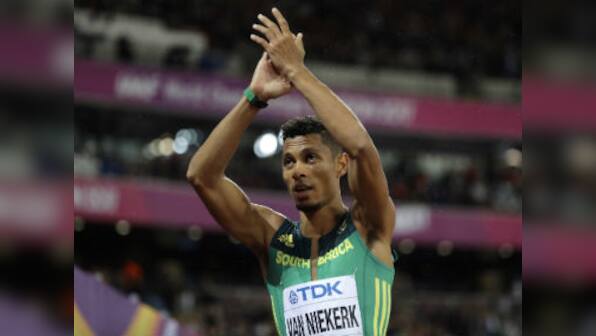 IAAF World Athletics Championships 2017: Wayde van Niekerk enters 200m final to keep double hopes alive
