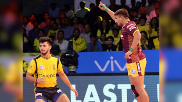 Pro Kabaddi League 2017: Gujarat Fortunegiants, UP Yoddha take contrasting routes to emphatic wins