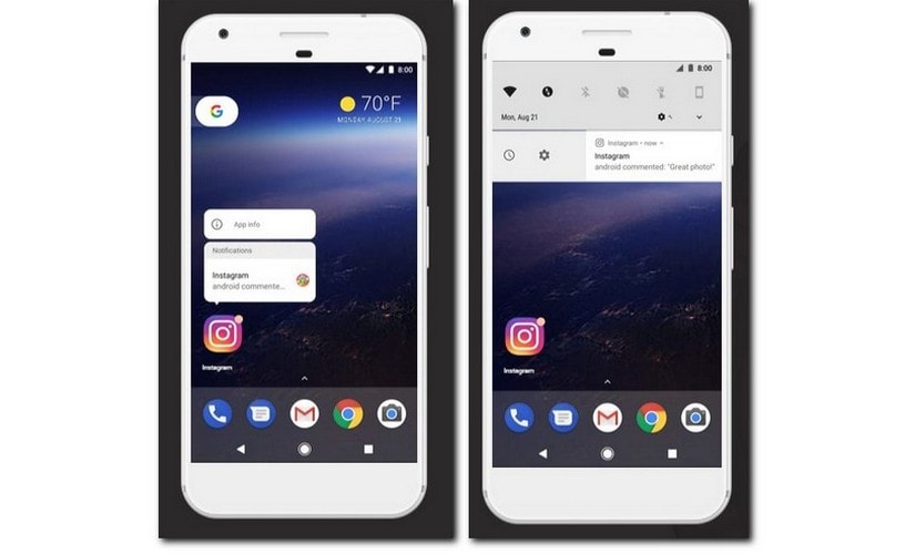 Android Oreo notifications updates