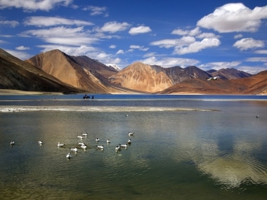 Pangong Lake. AP