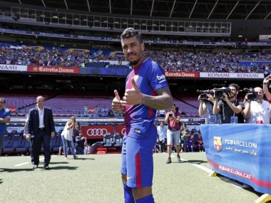 La Liga: Paulinho rejoins Chinese club Guangzhou Evergrande on loan after just one season with Barcelona La Liga: Paulinho rejoins Chinese club Guangzhou Evergrande on loan after just one season with Barcelona