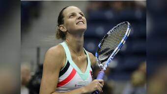 US Open 2017: Karolina Pliskova outclasses Magda Linette to ease into 2nd round on soggy Day 2